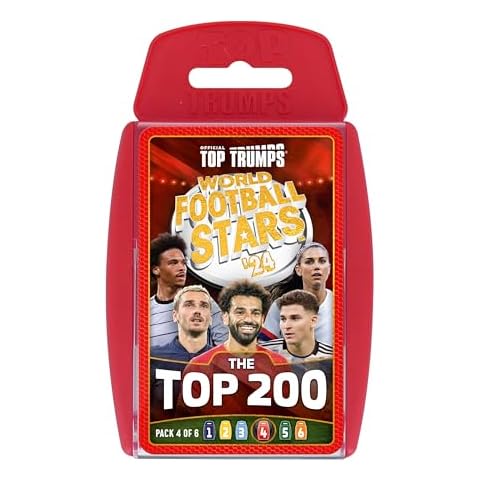 Top Trumps World Football Stars Card Game Cover