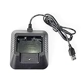 【ブランドSINCONTOOLS】PJ37-5R 一体式USB充電器 Baofeng UV5R用 トランシーバー UV5R 充電器 UV5R用 カーバッテリー UV5RA UV5RB UV5RC UV5RD UV5RE UV5R＆TYT TH-F8 チャージャーベース USB充電台座 usbプラグ 無線機用 USBケーブル