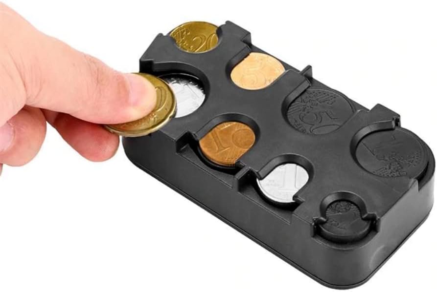 Almacenador de Monedas y Cajas de Envío