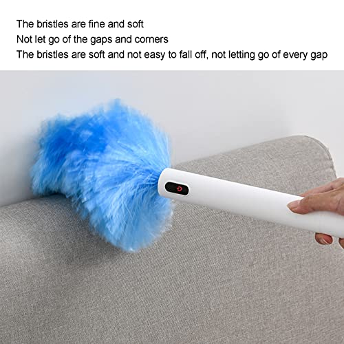 Image of Electric Duster Vacuum Cleaner, Duster Motorized Dust Wand,Electric Duster Cleaning Brush Tools for Window Blinds Furniture