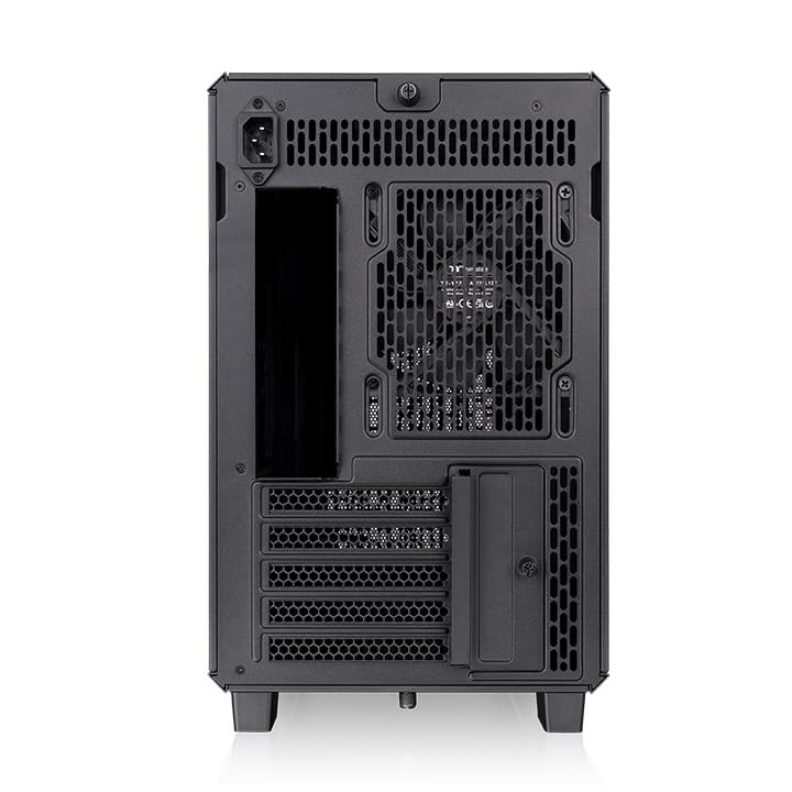 Image of Thermaltake TR200; Micro Chassis; 1x120mm PWM Fan Included; mATX /mITX Support; 360mm Radiator Support; 365mm GPU Clearance; 175mm Air Cooler Clearance; 5.25 inch Bay Support; Black; CA-11L-00S1NN-00