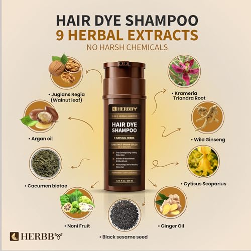 Shampoo Tinte HERBBY para Canas y Cambio de Color 250 ml miniatura 5
