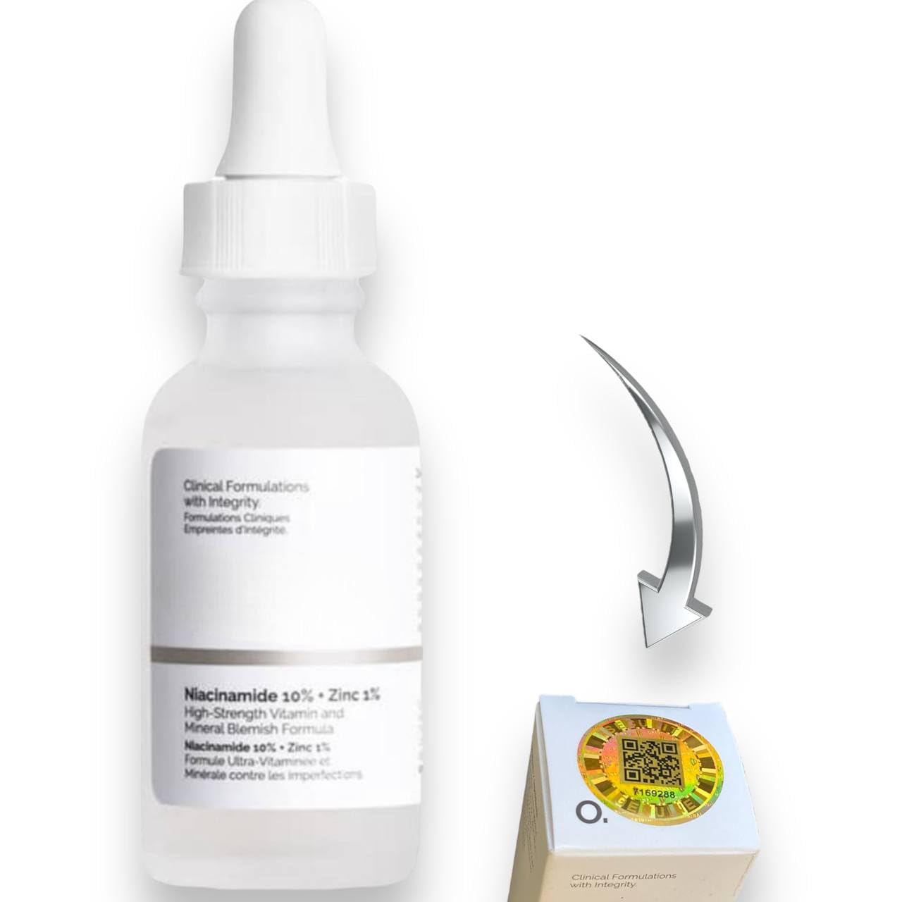 The ordinary niacinamide serum the ordinary WITH ORIGINAL HOLOGRAM - Achieve enchanting skin and face results with this duo and magic product