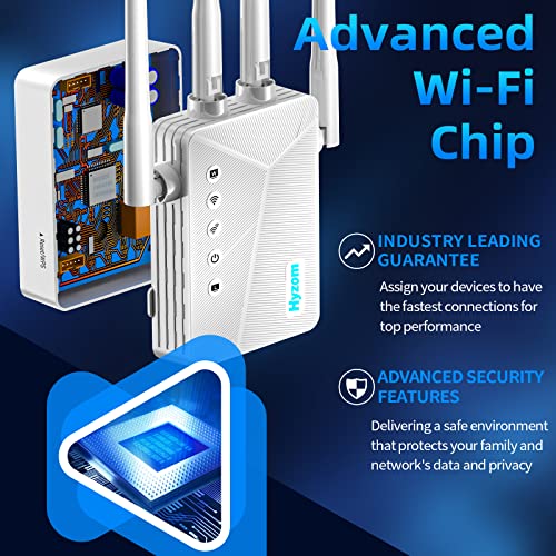 Image of WiFi Extender Signal Booster Faster Internet Repeater Works with Any Router