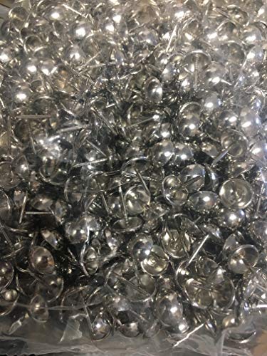 Galaxy Supply Inc. Upholstery Decorative Nails/Tacks 1009 Series #N-01 Chrome 11.3mm Dai 1000pcs/box.1/2
