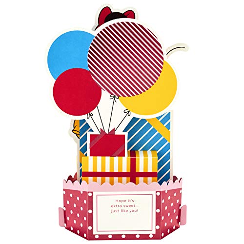 Hallmark Cartão de aniversário Pop Up da Minnie Mouse da Paper Wonder (extra doce)