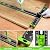 VNW 6 in 1 Adjustable T Square, 24in Drilling Positioning Ruler, Cabinet Hardware Jig, Marking Gauge Tools for Woodworking, Cabinet Drawer Door Hole Drilling Template.