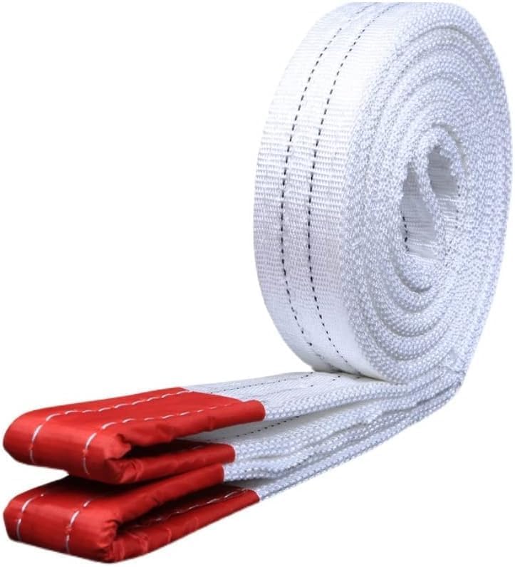 Cinghia di Sollevamento Carico 3 Tonnellate (1-10 Metri) Cinghia di Traino per Imbracatura di Sollevamento Cinghia di Sollevamento per Carichi Cinghie di Sollevamento per Cinghie di Tras, 3t, 8M