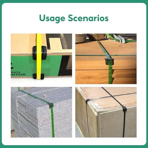 Kantenschutz Winkel, 36 Stück Kunststoff Kantenschutz, 4.5×3cm Kantenschutz-Zurrgurte, LKW-Kantenschutz für Zurrgurte mit 25 mm Breite, Ladungssicherung (Schwarz)