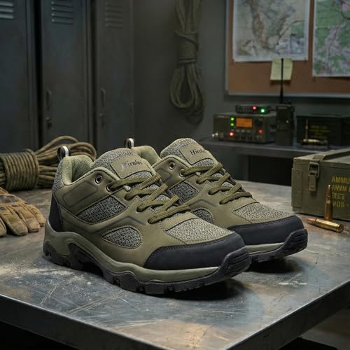 Image of Hirolas Men Outdoor Walking & Trekking Ankle Shoes