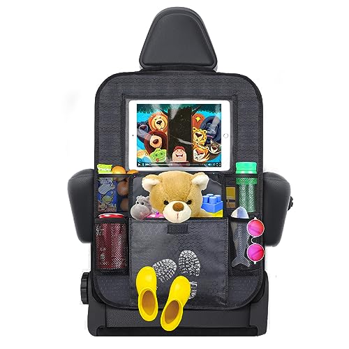 SANJICHA Organizadores Para Coche, 1 piezas Protectores De Asiento Para Coche, Impermeable...