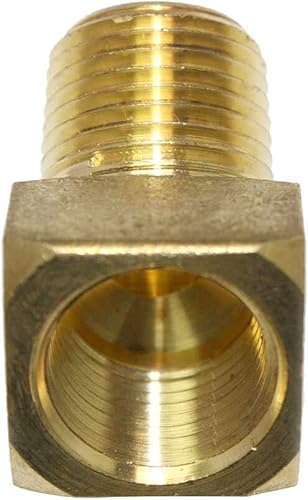 Miniatura 2 de MaxLLTo Reemplazo de 1/2 pulgada NPT 45 grados de latón para neumáticos interestatales FST88EA