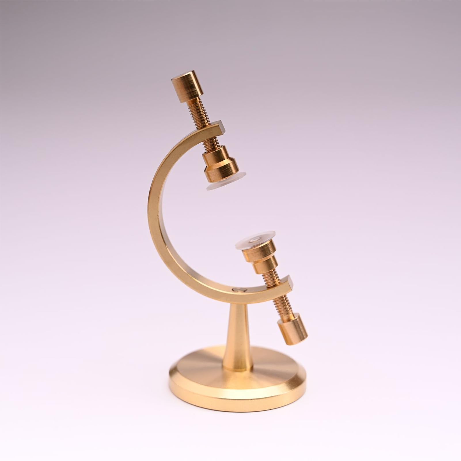 Supporti per Cristalli da Esposizione - Base Regolabile per Minerali,Con Clip Imbottita Di - Per Campioni Gemme Fossili Oggetti Da Collezione Arte Artigianato Libreria Tavolo