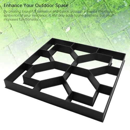 Moule à béton path maker 40x40x4cm pour pavage manuel d'allée - 3