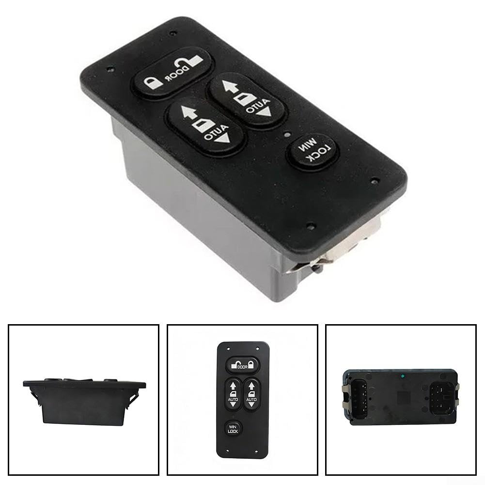 Botón Elevalunas Camión para international 3817900-640 Negro