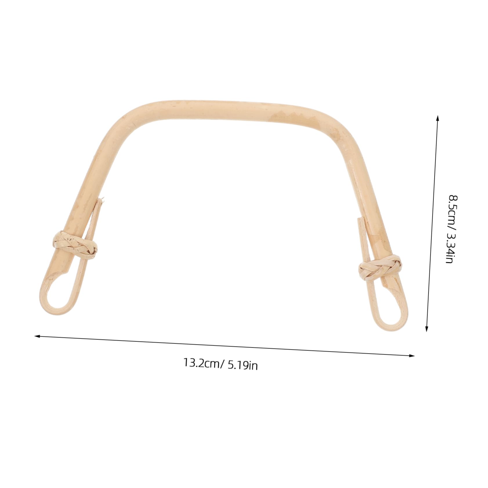 Poignée De Théière En Bambou Tressé - Lot De 2 - Style Rustique, Anti-brûlure - Pour Remplacer Les Poignées De Théières En Céramique - Espacement Trous 10-13 Cm - 2