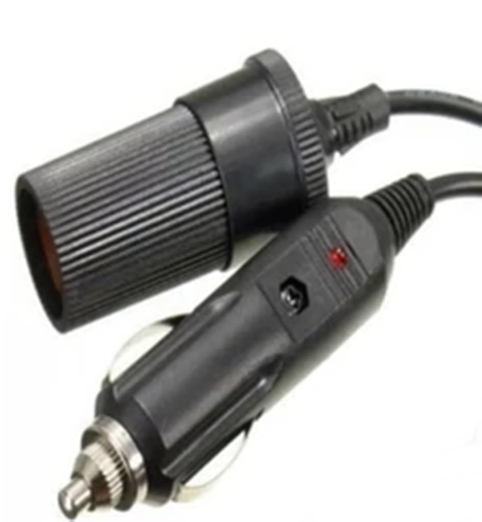 Araç Çakmaklık Uzatma Kablosu 12-24 Volt 16 Amper 2 X1,5mm TTR Bakır 2 Mt-Siyah