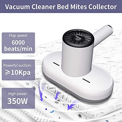 Exmate Huisstofmijt Stofzuiger, Matrasstofzuiger met Ultraviolet Licht,HEPA-filter, Doodt Effectief Bacteriën, Huisstofmijt en Allergenen, Zeer Geschikt Voor Matrassen, Dekens, Kussens, Banken enz - Image 4