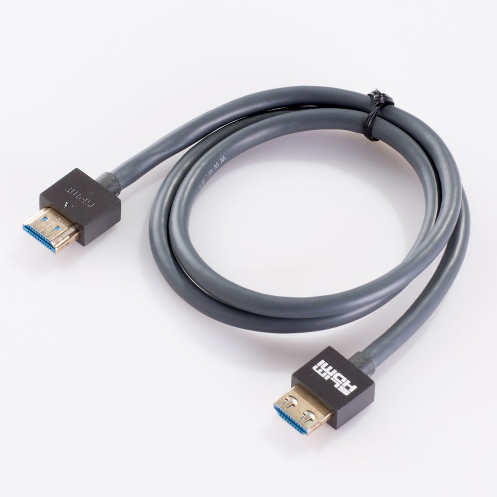 0.5m (50cm) Male Mini (Type C) to Male (Type A) Cable, The World's Slimmest HDMI Lead? (Gold Plated, 1080p, 3D, High Speed, ARC) — view 22