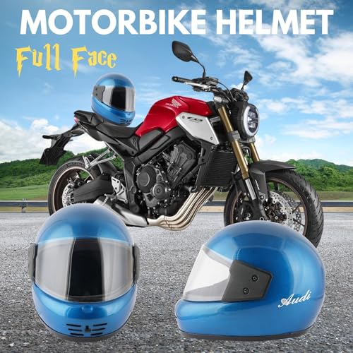 Image of Sage Square Audi Full Face Clear Visor Helmet | ISI Certified | High Standard Safety | Extra Comfort & Stylish