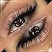 False Eyelashes Wispy Lashes Natural Look Fake Eyelashes Cat Eye Lashes Mink Fluffy Strip False Lashes Fox Eye Lashes Pack 7 Pairs ALICROWN