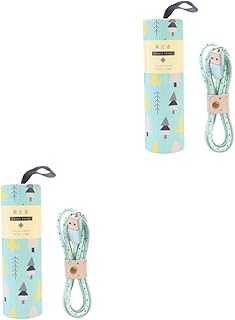 UKCOCO 2Pcs Carregadores Móveis USB Um Carregador Carregador De Telefone Celular Cabo USB B Carregador USB Mini Carregador Cabo De Carregamento USB Cabo Do Carregador Cabo De