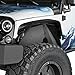 VEVOR Inner Fender Liner, Front & Rear Fender Liner Compatible with 2007-2018 Jeeps JK/JKU 2/4 Doors, Steel Mud Guards Bolt-on Style Fenders Flare, Wheel Well Cover Fenders Flare Liners, Black