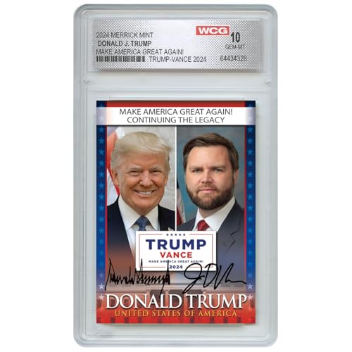 Trump Vance 2024 Trading Card - Perfect Political Gift for Trump Supporters and Patriotic Americans | The 1 Trump Gifts, Trump 2024
