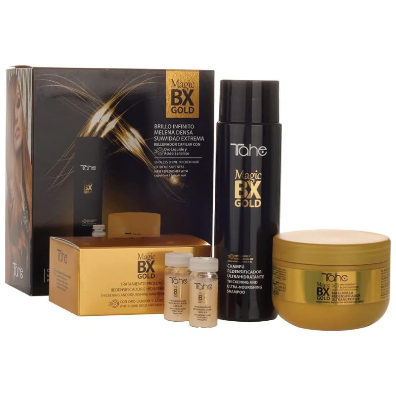 Tahe Magic BX Gold Pack for Dry Hair - Thickening & Nourishing Hair Treatment