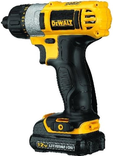 DEWALT 12V MAX Cordless Screwdriver, 1/4-Inch Hex Chuck, 1-Inch Bit Tips, Electric (DCF610S2) image 3
