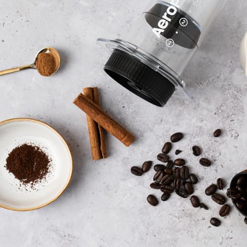 Image of AeroPress Flow Control Filter Cap, Stops Drip for Full Control Over Grind Size & Time, Brew Classics, Espresso Style, Lattes, Cold Brew & More, Fits Standard Size AeroPress Manual Coffee Maker