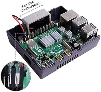 Amazon.co.jp: GeeekPi レトロゲームNes4PiケースRaspberry Pi 4