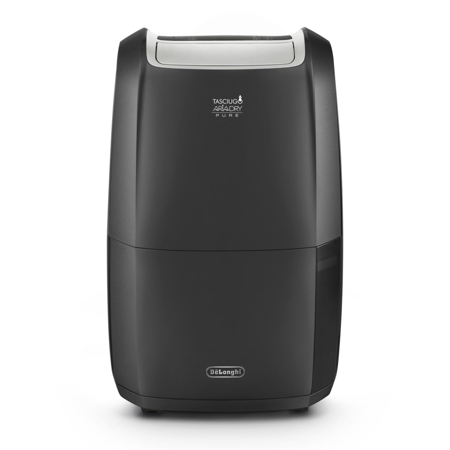 De'Longhi Tasciugo AriaDry Multi -​2 en 1 Deshumidificador Doméstico Portátil y Purificador de Aire, Extracción de Humedad 21L/​Día, Secadora, Antimoho, Wi-​Fi y Alexa, Pantalla LCD, Gris (DDSX220WFA)