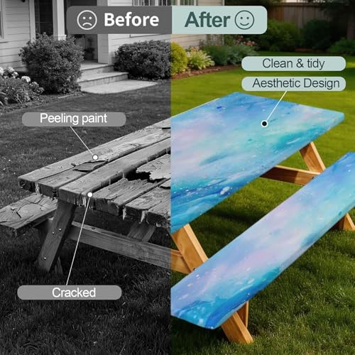Nappe table pique nique impermeable et elastique pour protection durable - 3