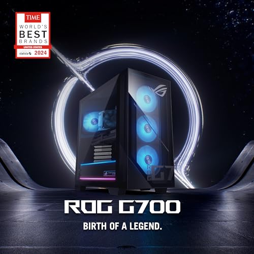 Image of ASUS ROG G700 (2026) Gaming Desktop PC, Intel Core Ultra 7 265KF Processor, NVIDIA GeForce RTX 5070, 1TB M.2 NVMe PCIe 4 SSD, 32GB DDR5 RAM, Windows 11 Home, G700TF-AB776