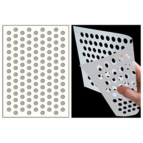 ED Laser Studio Polka Dot Stencil Template Cover
