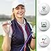 Imagen de Threan 3 Piezas Juego de Regalo de Pelota de Golf Happy Birthday Golf Regalo Divertido para Golfistas Pelotas de Golf para Hombres Papás una Unidad de Tamaño Estándar