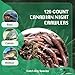 Best Bait 120 Canadian Nightcrawlers (4-6 inch) - Premium Live Fishing Bait & Pet Feeder -High-Protein, Calcium-Rich Worms Ideal for Trout, Bass & Panfish - Perfect for Reptiles, Birds & Small Animals
