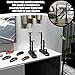 liwupro 3 Tier Car Model Display Stand, Angled Racing Car Display Case for 1/24 Scale Diecast Models, Tabletop Organiser for 3 Models, Ideal Gift for 1:24 Car Model Collector
