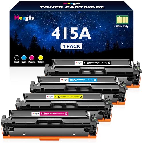 Toner compatible HP 415A W2030A W2031A pour Color LaserJet Pro MFP M479fdw M454dn