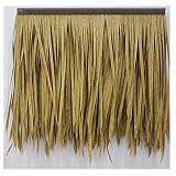 LYRZJJ Tuile de Simulation de chaume en Plastique Imitation Paille pour toiture de chaume Imitation Paille Simulation de chaume en Plastique pour décoration de Ferme viticole- 0.5X0.5m (1.64X1.64ft)