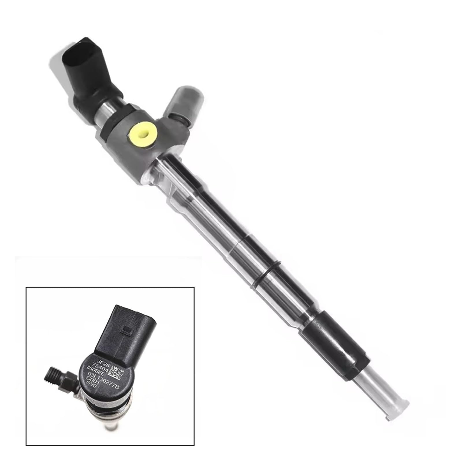 03L130277B A2C59513554 Nuovo iniettore di carburante diesel compatibile con Audi compatibile con Skoda 1.6 TDI compatibile con VW GOLF PASSAT POLO(03L130277B 1pcs)