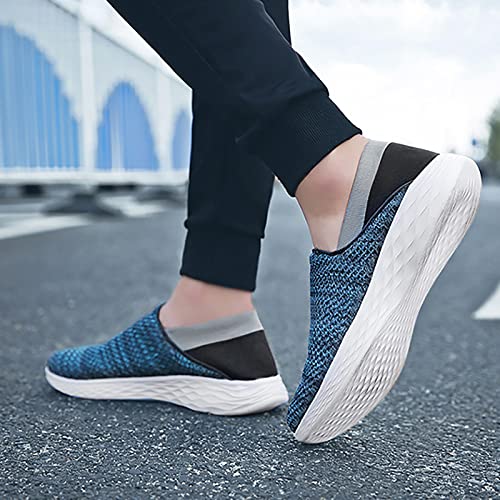 Women' Slip On Walking Shoes Lightweight Casual Knit Loafer Sneakers Comfortable Mesh Work Shoes Athletic Walking Shoes for Women Breathable4