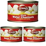 Dynasty Water Chestnuts, Whole, 8 oz (Pack of 3)