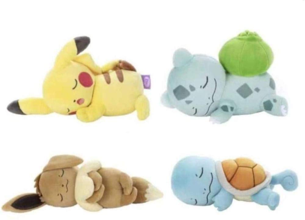 Good Night Sleep Pokemon Plush Toys 20Cm Squinting Eyelid Kaqiu Dream Little Fire Dragon Plush Doll Birthday Present