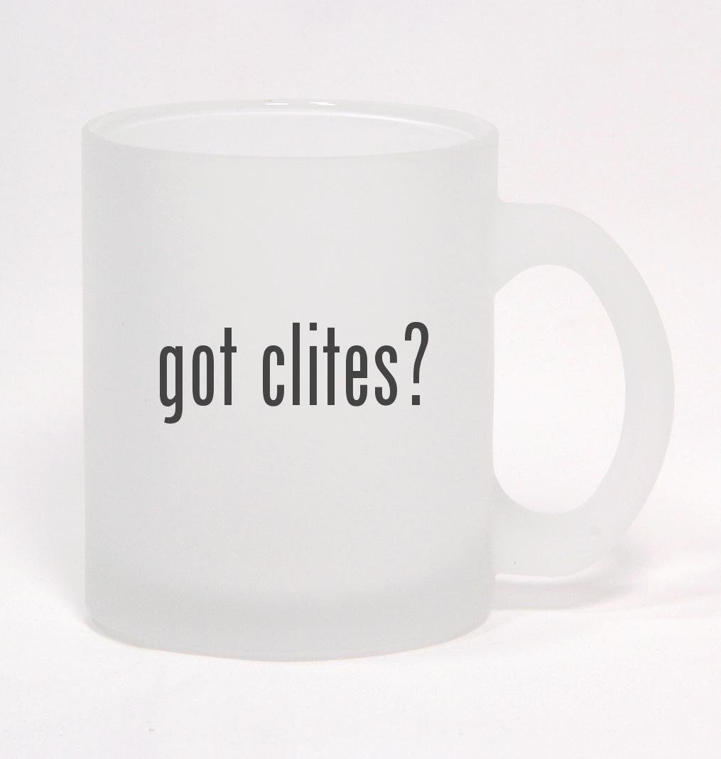 got clites? - Frosted Glass Coffee Mug 10oz