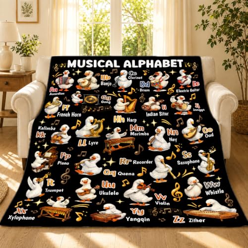Audumbara Music Blanket Musical Instrument Gifts for Music Lovers 40''x50'' - image 1