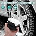 2 PCS Tire Shine Applicator Pad,Hex Grip Tire Dressing Applicator Polishing Sponges Pads,Reusable Tire Shine Sponge Wave,Tire Shine Brush,Car Detailing Sponge for Auto Polishing Cleaning Waxing