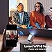 Imagen de [Compatible con Netflix & Android 13] Mini Proyector 1080P con WiFi 6 y Bluetooth 5