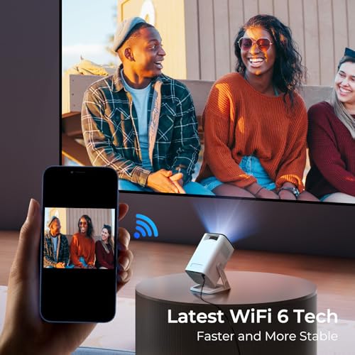 Image of Netflix-Licensed Smart Projector, 400 ANSI 4K Supported, Voice Remote X1Pro